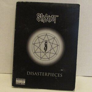 Slip Knot Disasterpieces Vintage 2002 Small Black Red White Graphic 2 Disc Set